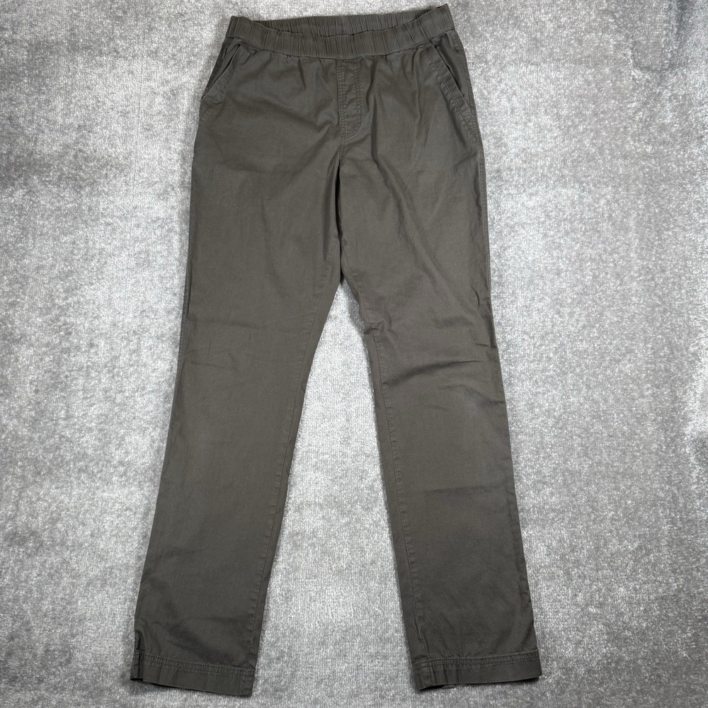 Pact Pants Men's Medium Olive Green Daily Twill Midweight Organic Cotton